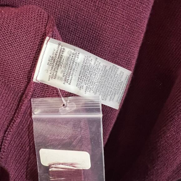 BcbGeneration Tunic Knit Sweater Cold-Shoulder Pullover Brulee Women's Sz XS NWT - Picture 6 of 9